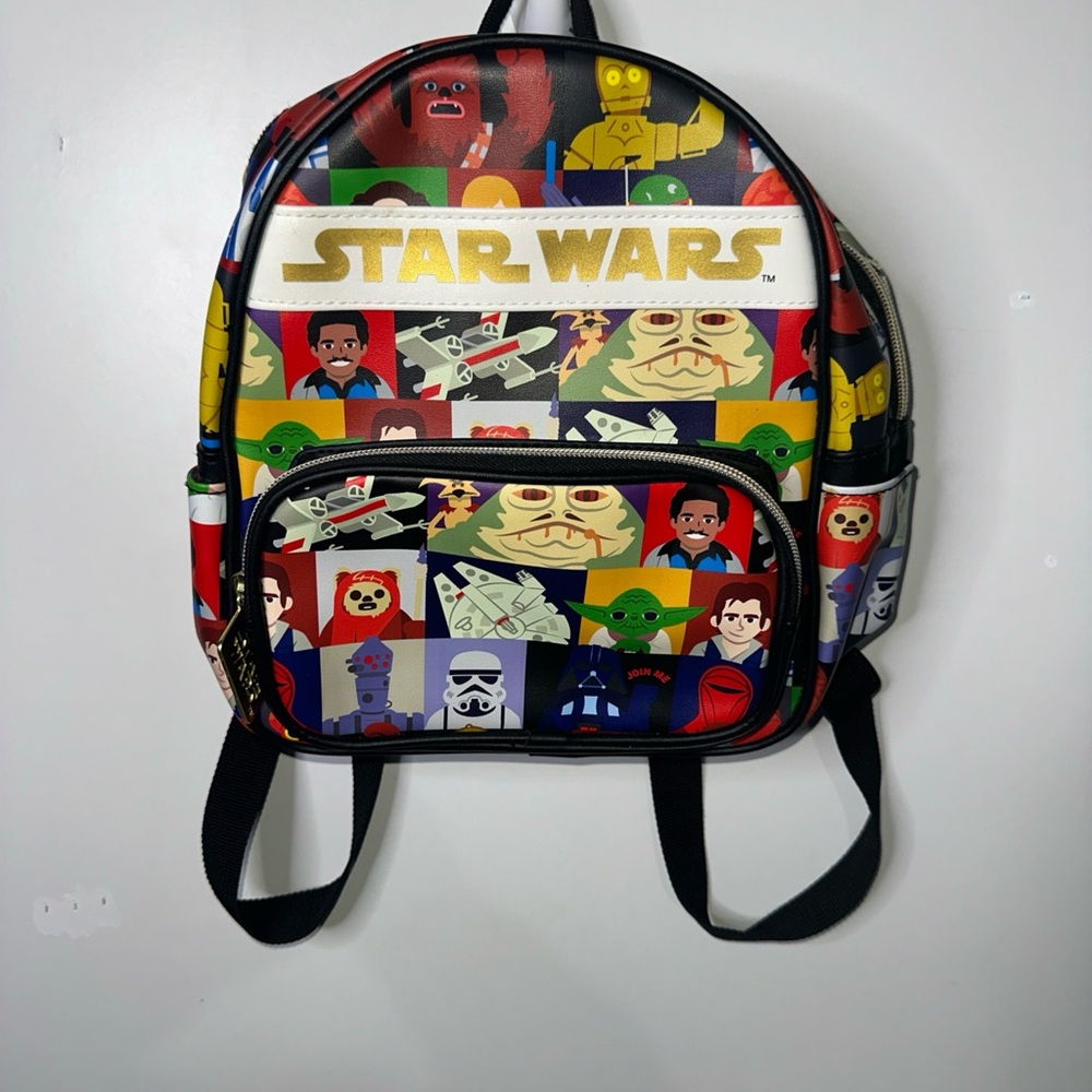 Star Wars Kids Backpack - Red, Blue, Yellow